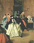 Pietro Longhi The Ridotto painting